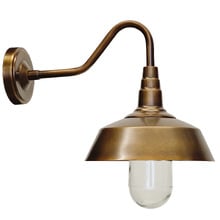 Melrose Gooseneck Outdoor Wall Light